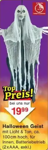 Jawoll Halloween Geist Angebot