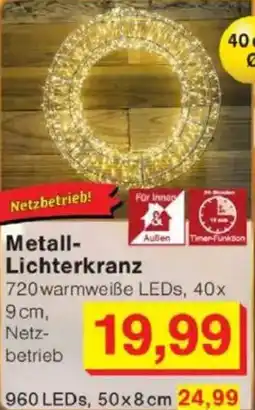 Jawoll Metall- Lichterkranz Angebot