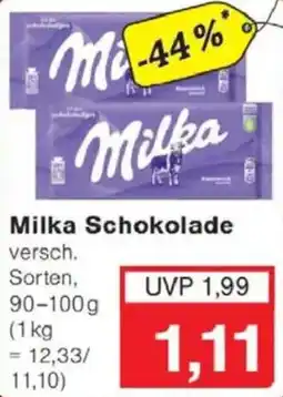 Jawoll Milka Schokolade Angebot