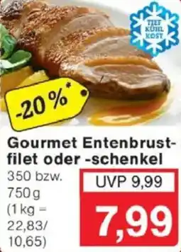 Jawoll Gourmet Entenbrust- filet oder -schenkel Angebot