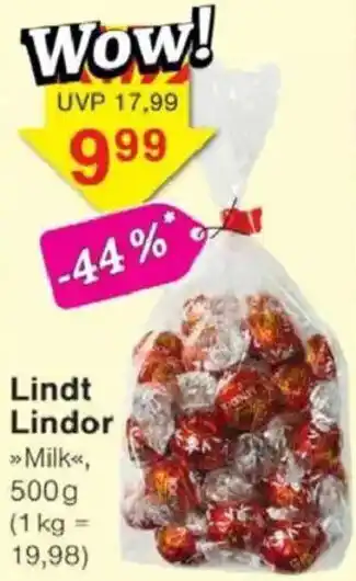 Jawoll Lindt Lindor Angebot