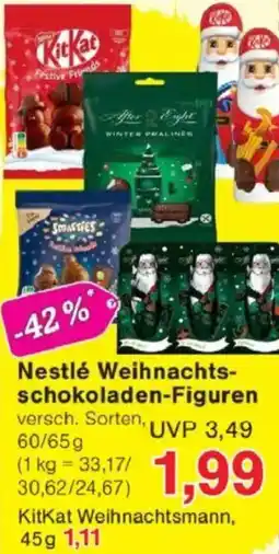 Jawoll Nestlé Weihnachts- schokoladen-Figuren Angebot