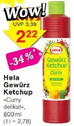 Jawoll Hela Gewürz Ketchup Angebot
