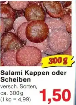 Jawoll Salami Kappen oder Scheiben Angebot