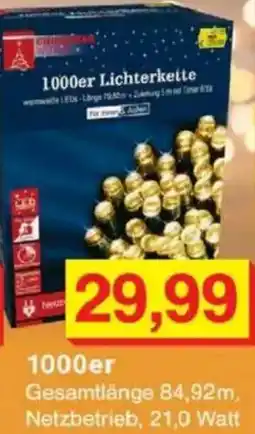 Jawoll 1000er Lichterkette Angebot
