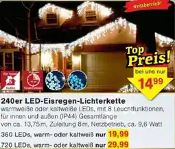 Jawoll 240er LED-Eisregen-Lichterkette Angebot