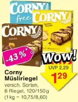 Jawoll Corny Müsliriegel Angebot