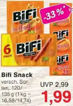 Jawoll Bifi Snack Angebot