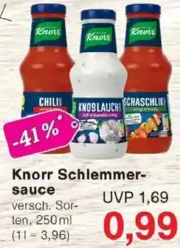 Jawoll Knorr Schlemmersauce Angebot
