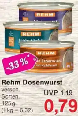 Jawoll Rehm Dosenwurst Angebot