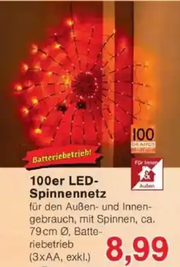 Jawoll 100er LED- Spinnennetz Angebot