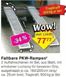 Jawoll Faltbare PKW-Rampen Angebot