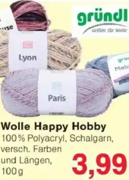Jawoll Gründl Wolle Happy Hobby Angebot