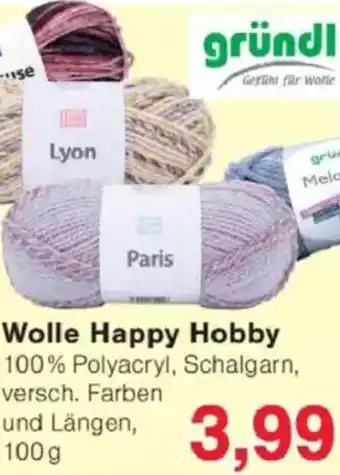 Jawoll Gründl Wolle Happy Hobby Angebot