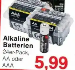 Jawoll Alkaline Batterien Angebot