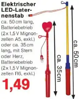 Jawoll Elektrischer LED-Laternenstab Angebot