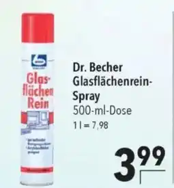 CITTI Markt Dr. Becher Glasflächenreinflächen Spray Angebot