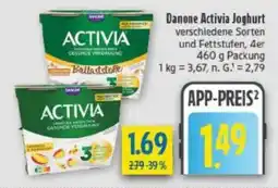 diska Danone Activia Joghurt Angebot