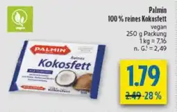 diska Palmin 100% reines Kokosfett Angebot