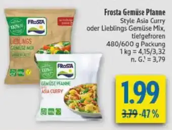 diska Frosta Gemüse Pfanne Angebot