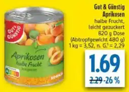 diska Gut & Günstig Aprikosen Angebot