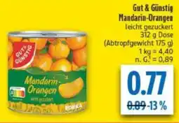 diska Gut & Günstig Mandarin-Orangen Angebot