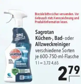 CITTI Markt Sagrotan Küchen-, Bad- oder Allzweckreiniger Angebot