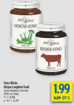 diska Feine Küche Jürgen Langbein Fond Angebot