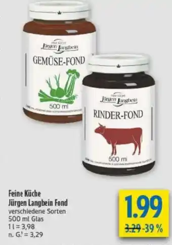 diska Feine Küche Jürgen Langbein Fond Angebot
