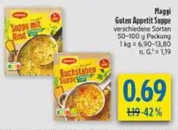 diska Maggi Guten Appetit Suppe Angebot