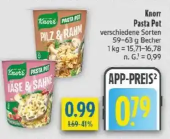 diska Knorr Pasta Pot Angebot