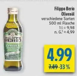 diska Filippo Berio Olivenöl Angebot