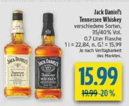 diska Jack Daniel's Tennessee Whiskey Angebot