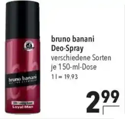 CITTI Markt bruno banani Deo-Spray Angebot