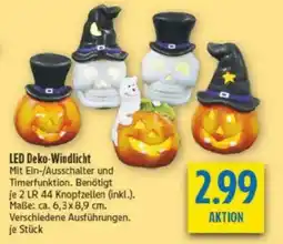 diska LED Deko-Windlicht Angebot