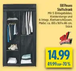 diska EASYmaxx Stoffschrank Angebot