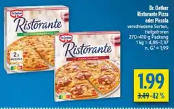 diska Dr.Oetker Ristorante Pizza oder Piccola Angebot