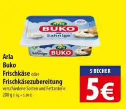 Famila Nord Ost Arla Buko Frischkäse oder Frischkäsezubereitung Angebot