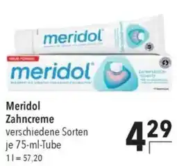 CITTI Markt Meridol Zahncreme Angebot