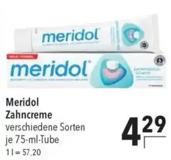 CITTI Markt Meridol Zahncreme Angebot