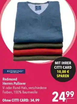 CITTI Markt Redmond Herren Pullover Angebot