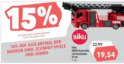 CITTI Markt Siku MAN Feuerwehr mit Drehleiter 2114 Angebot