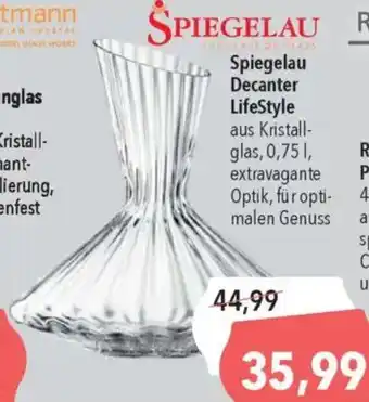 CITTI Markt SPIEGELAU Spiegelau Decanter LifeStyle Angebot