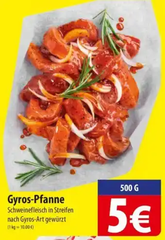 Famila Nord Ost Gyros-Pfanne Angebot