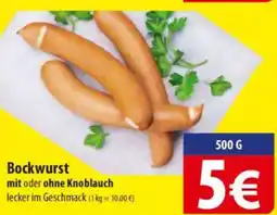 Famila Nord Ost Bockwurst mit oder ohne Knoblauch Angebot
