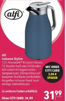 CITTI Markt Alfi Isokanne Skyline Angebot