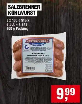 Handelshof SALZBRENNER KOHLWURST Angebot