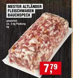 Handelshof MESTER ALTLÄNDER FLEISCHWAREN BAUCHSPECK Angebot