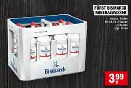 Handelshof FÜRST BISMARCK MINERALWASSER Angebot