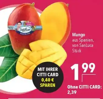 CITTI Markt Mango Angebot